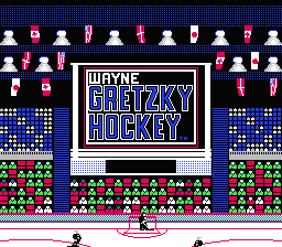 Wayne Gretzky Hockey title screenshot